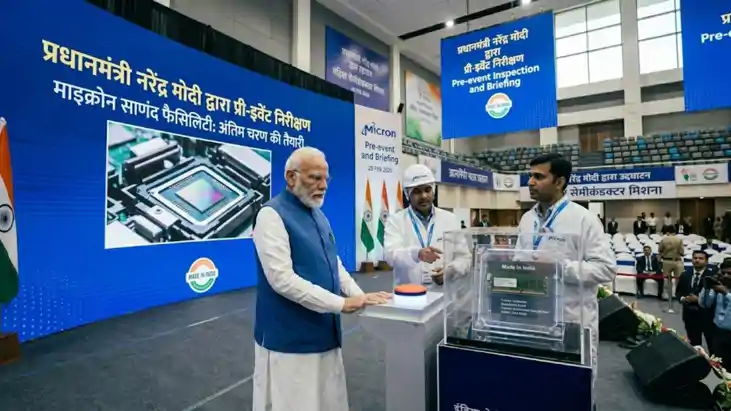 'मेड इन इंडिया' चिप का सपना सच: PM मोदी कल करेंगे माइक्रोन स