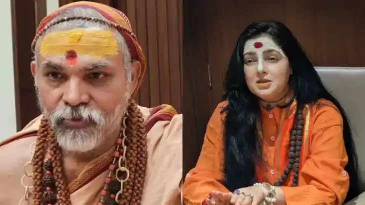 जुबान फिसली और पद गया! जगदगुरु पर टिप्पणी के बाद किन्नर अखाड