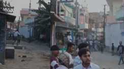 Vaishali Idol Immersion Clash Stone Pelting Swords Many Hurt