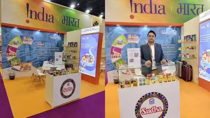 दुबई पहुंची सुधा घी और लस्सी, Gulfood 2026 में बिहार के डेयर