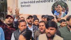 अभ्यर्थियों का बवाल 