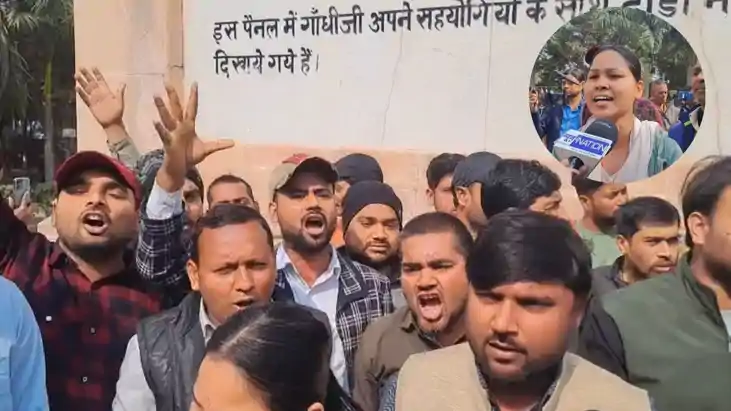 अभ्यर्थियों का बवाल 