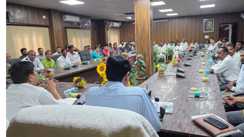 Bikram Nagar Panchayat meeting