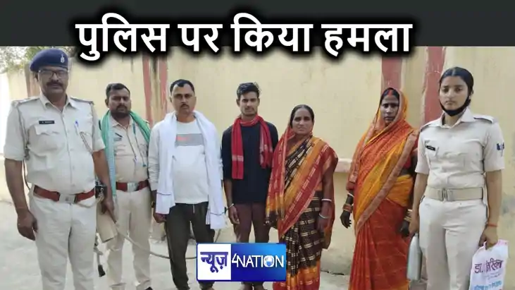 गश्ती टीम पर शराब माफियाओं ने किया पथराव, हमले में पुलिस पदा गश्ती टीम पर शराब माफियाओं ने किया पथराव, हमले में पुलिस पदा