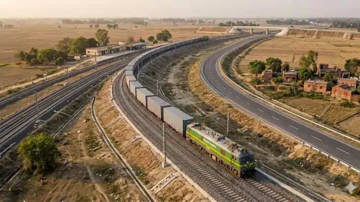 Bhagalpur rail bypass construction site near Sabour and Gonu