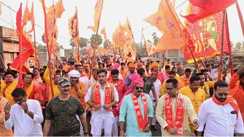 महाचक में भक्ति का महासंगम: GOAL इंस्टिट्यूट के निदेशक बिपिन सिंह के नेतृत्व में निकली भव्य रामनवमी शोभा यात्रा