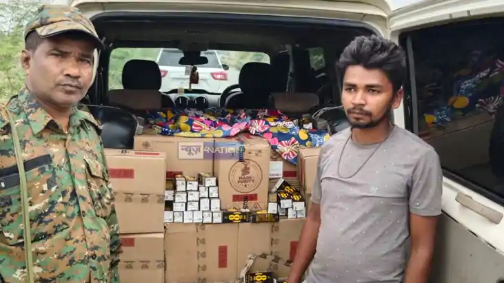 Bihar Crime : भोजपुर में स्कॉर्पियो पर लोड लाखों रूपये की शर Bihar Crime : भोजपुर में स्कॉर्पियो पर लोड लाखों रूपये की शर