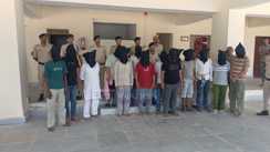 Police crack down on betting racket in Muzaffarpur 14 arrested 