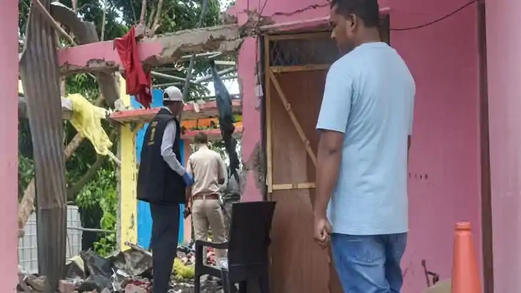 Araria Blast Human Remains Found