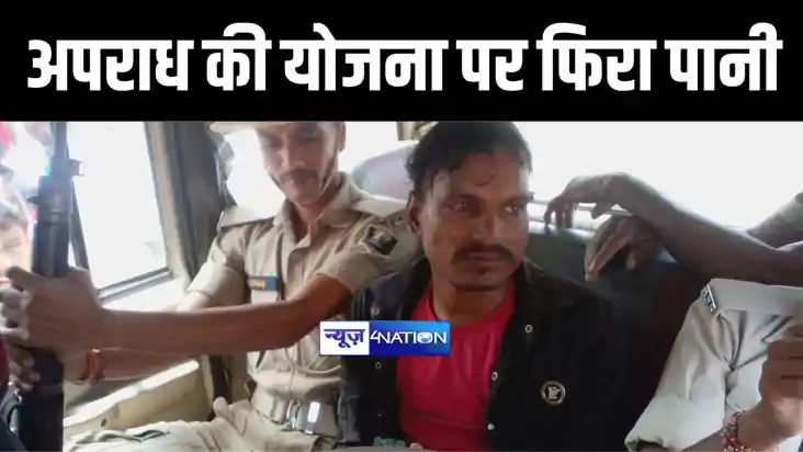 बांका में अपराध की योजना बना रहे युवकों को ग्रामीणों ने पकड़ा