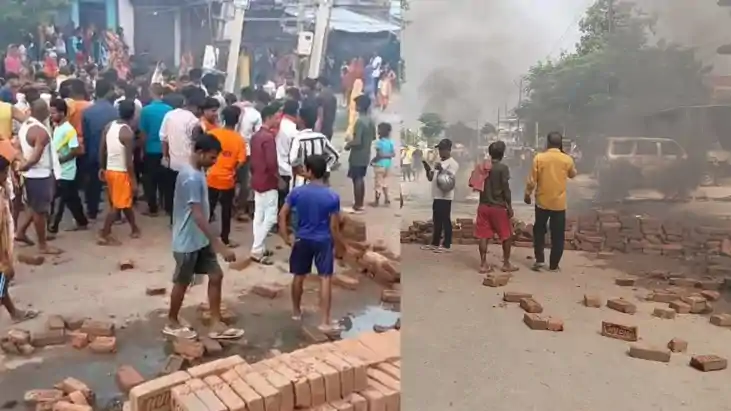 मनेर में बच्ची का पेड़ से लटका मिला शव,मौत पर बवाल