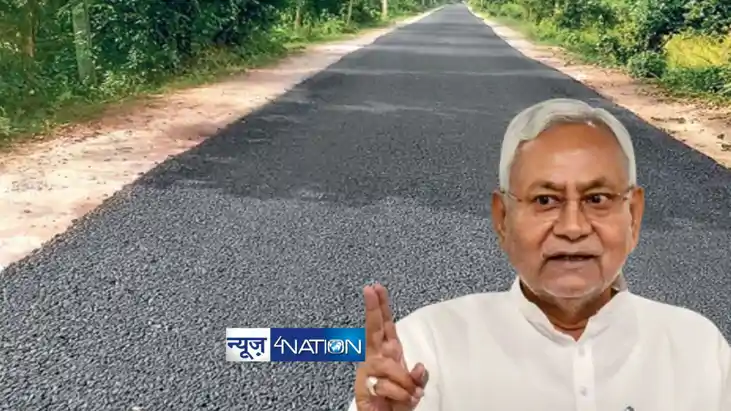 Construction of rural roads in Bihar Construction of rural roads in Bihar