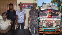 अवैध खनन और परिवहन के खिलाफ पुलिस की बड़ी कार्रवाई : अवैध कोयला लदे दो ट्रक जब्त, 2 तस्कर गिरफ्तार