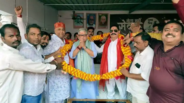 Lalan Singh-Anant Singh Visit Mokama