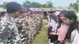 SSB 21वीं वाहिनी ने धूमधाम से मनाया रक्षाबंधन, छात्राओं और ब्रह्माकुमारी बहनों ने जवानों को बांधी राखी