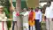 Minister Shravan Kumar Ties Rakhi to Tree Vows to Save Greenery