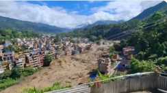 Tibet Lake Bursts