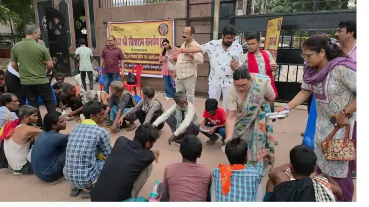 daridra narayan bhoj jai shri sitaram samarpan trust