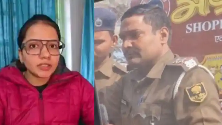 थानाध्यक्ष पर गिरी गाज: महिला डॉक्टर को बीच सड़क पर दी थी गं