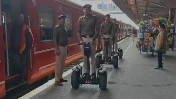 Katihar Junction Gets Segway RPF Tightening Grip on Crime