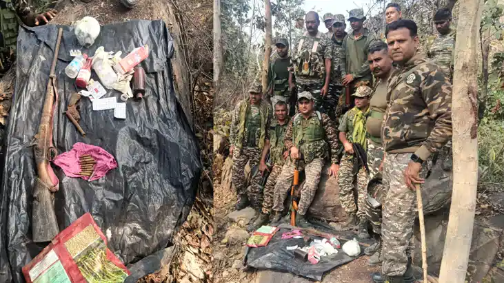 Bihar News : गयाजी में नक्सली साजिश को सुरक्षा बलों ने किया 