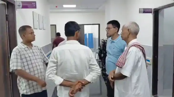 जमीन विवाद में पिता ने बेटे को मारी गोली, पुलिस ने बंदूक समे