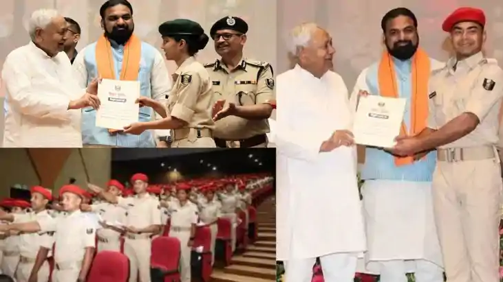 बिहार में नवनियुक्त 22 हजार सिपाहियों ने खाई कसम पूरे जीवन न बिहार में नवनियुक्त 22 हजार सिपाहियों ने खाई कसम पूरे जीवन न