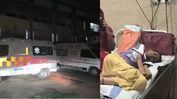 बाढ़ अनुमंडल अस्पताल का हाल : 4 एंबुलेंस होने के बाद भी तड़प