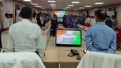 150 years of Vande Mataram Mass singing in presence of saran DM