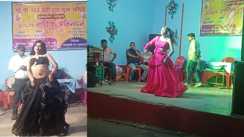 माँ बागेश्वरी प्रांगण में अश्लील गानों पर बार बालाओं का डांस, वीडियो वायरल होने पर मचा बवाल