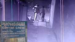 क्लीनिक में तोड़ फोड़ 