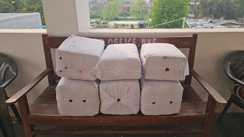 Bettiah Police Bust Huge Ganja Seized