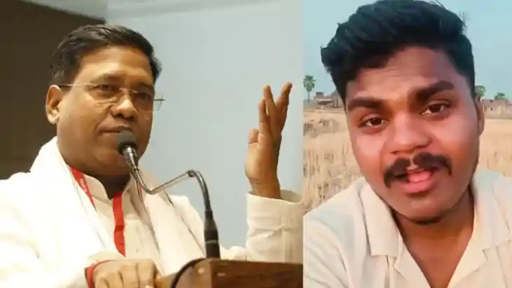 Bihar News : गयाजी में मंत्री संतोष सुमन को सोशल मीडिया पर ग