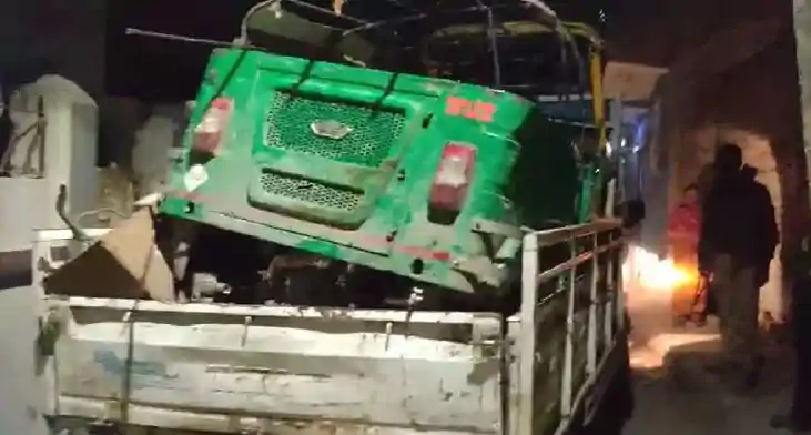 पटना पुलिस का तगड़ा एक्शन, मकान में छापेमारी कर चोरी की ऑटो औ