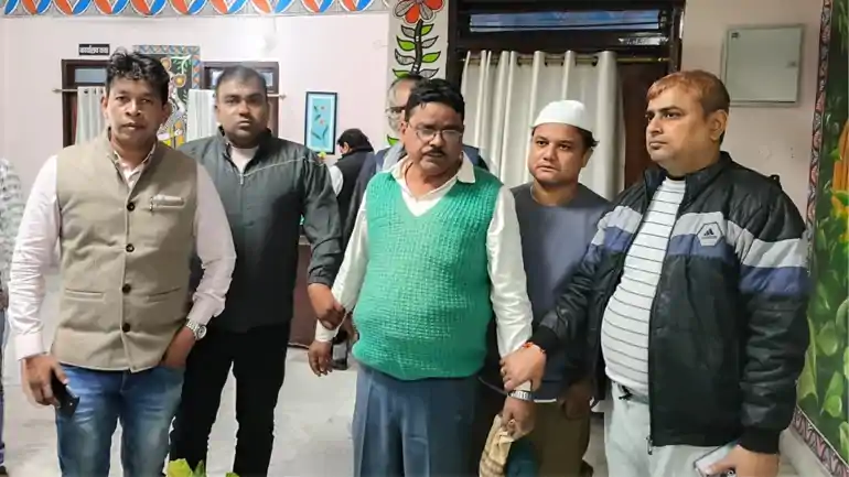 बिहार विजिलेंस का छापा सीआई दिलीप सिन्हा रिश्वत लेते गिरफ्तार