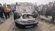 Bihar Road Accident : पटना बक्सर फोरलेन पर बड़ा हादसा, तेज रफ़्तार कार ने मारी पलटी, इलाके में मची अफरा तफरी Bihar Road Accident : पटना बक्सर फोरलेन पर बड़ा हादसा, तेज रफ़्तार कार ने मारी पलटी, इलाके में मची अफरा तफरी