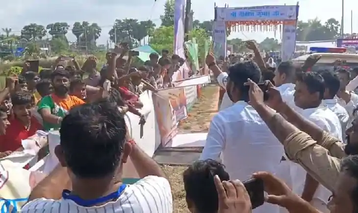 मुख्यमंत्री नीतीश के सामने स्थानीय विधायक के लिए लगे – गो बै