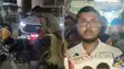 ट्रैफिक पुलिस के चालान से नाराज बाइक सवार ने रोका पथ निर्माण मंत्री का काफिला, बीच सड़क पर धरने पर बैठा युवक
