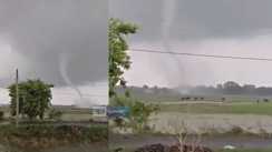Rare Waterspout Spotted in Bihar Samastipur
