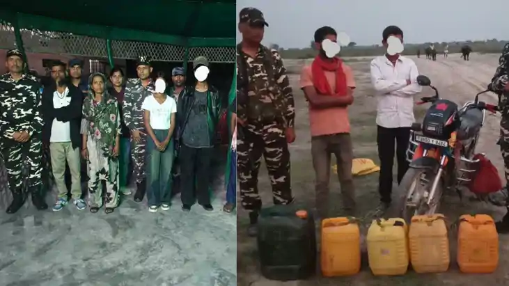 इंडो-नेपाल बॉर्डर पर SSB की बड़ी कार्रवाई: घर से भागे नेपाली