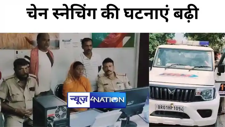 कैमूर में लूट,छिनतई व चेन स्नेचिंग की घटनाएं बढ़ी,  पुलिस की