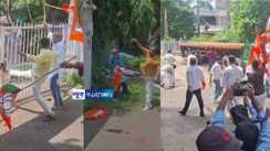  BJP workers attacked Sadakat Ashram Congress office