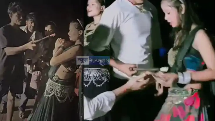 Bihar Crime: मस्ती में बदमाशी! नर्तकी के साथ डांस करते युवक Bihar Crime: मस्ती में बदमाशी! नर्तकी के साथ डांस करते युवक