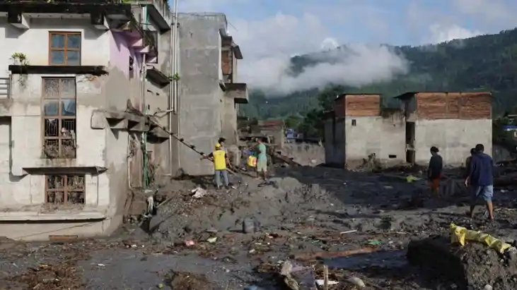 Nepal-Tibet Flash Floods Death
