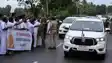 Blocking CM Satheesans convoy
