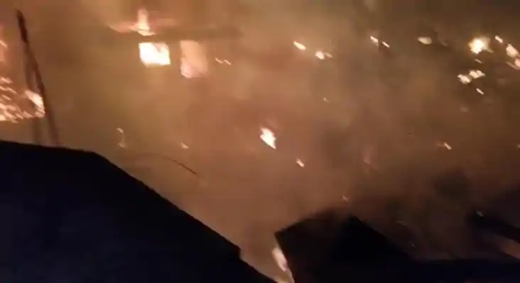 41 परिवारों पर टूटा दुखों का पहाड़, भीषण आग की चपेट में आने 