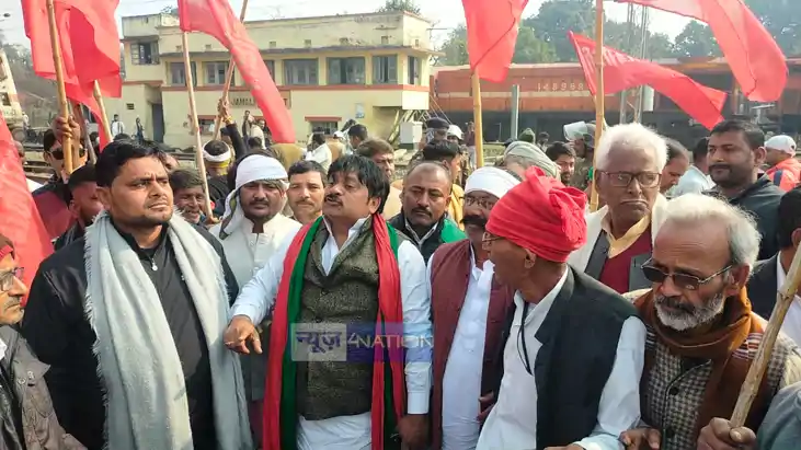 Bihar News : जमालपुर रेल निर्माण कारखाना संघर्ष मोर्चा के का