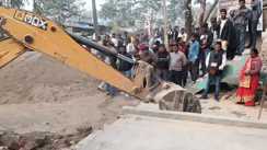 Bulldozer roar in Bihar Samrat Chaudhary cracks down on encroachments