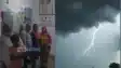 Girl dies due to lightning 