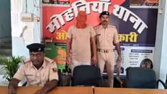 KAIMUR NEWS : कैमूर पुलिस ने वाहन जांच के दौरान 31 लाख की हेरोइन किया बरामद, अपाचे बाइक के साथ तस्कर को किया गिरफ्तार